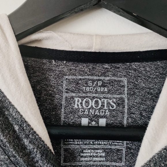 Roots grey long-sleeve hooded shirt - Picture 4 of 5